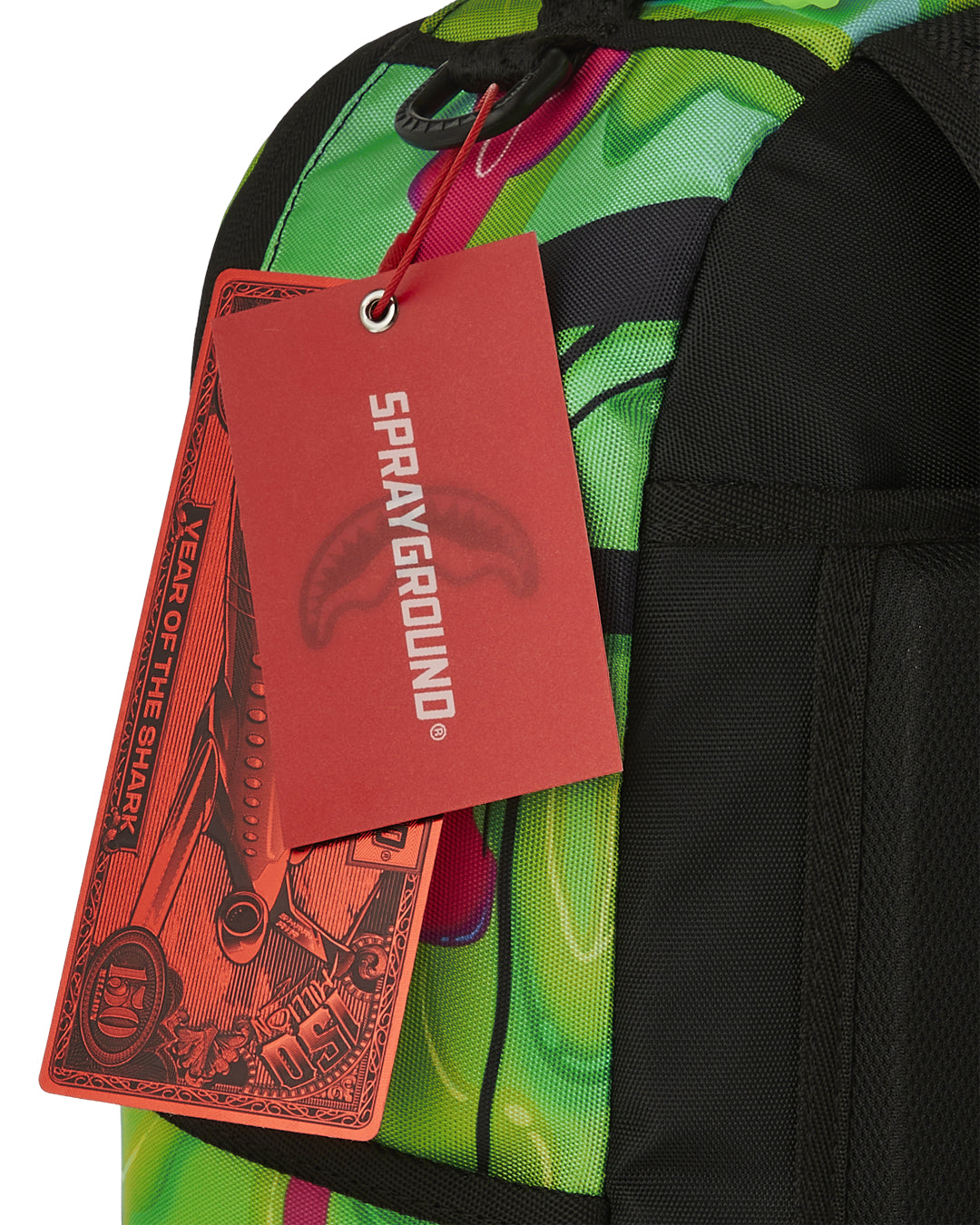 HALLOWEEN SHARK CENTRAL DRIPPY SPLIT BACKPACK