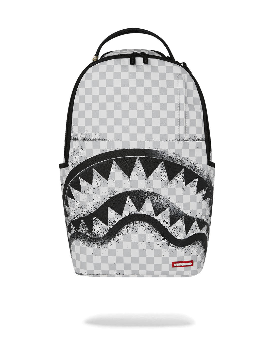 RED STENCIL SHARK BACKPACK