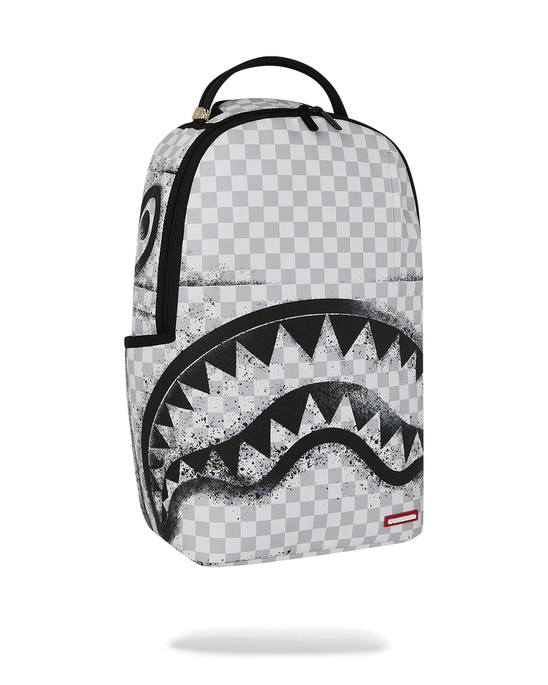 RED STENCIL SHARK BACKPACK