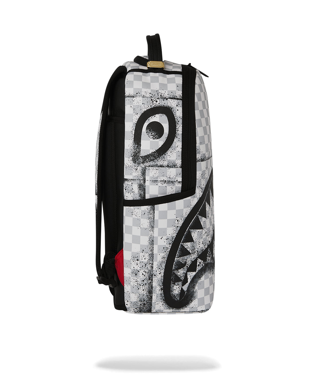 RED STENCIL SHARK BACKPACK