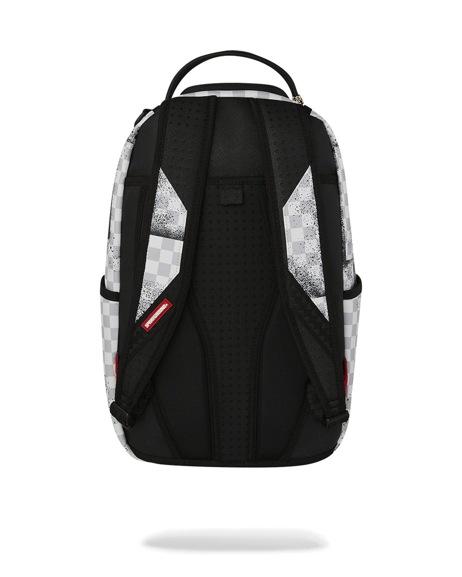 RED STENCIL SHARK BACKPACK