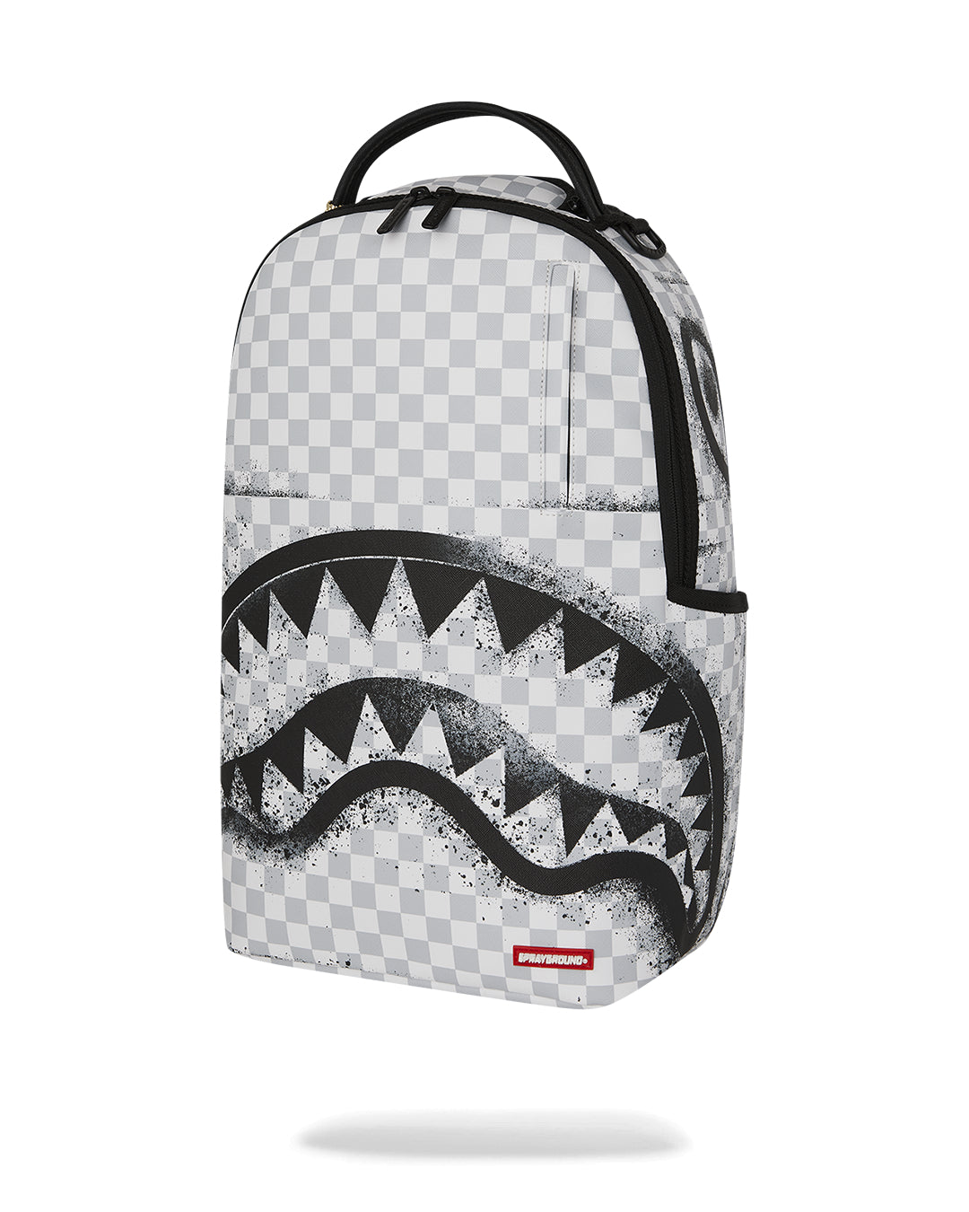 RED STENCIL SHARK BACKPACK