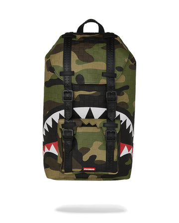 WOODLAND CAMO CHECK HILLS BACKPACK