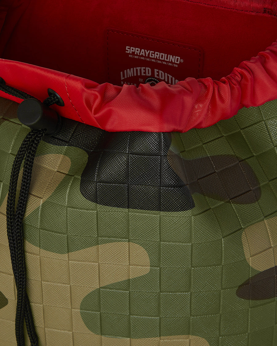 WOODLAND CAMO CHECK HILLS BACKPACK