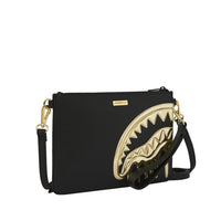 GOLD AND DANGEROUS CROSSOVER CLUTCH