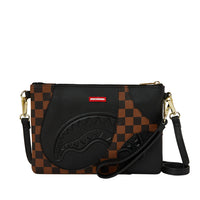 JETSTREAM BROWN CROSSOVER CLUTCH