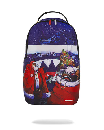 SANTA SKETCHY PAINT BACKPACK