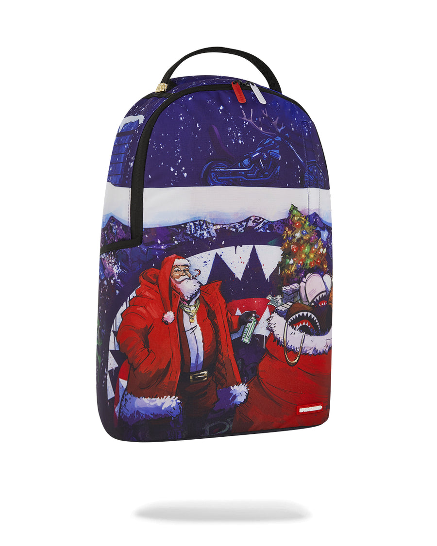 SANTA SKETCHY PAINT BACKPACK