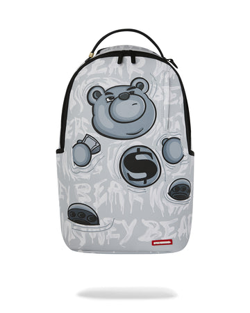MONEY BEAR GRAFFITI FLOAT BACKPACK