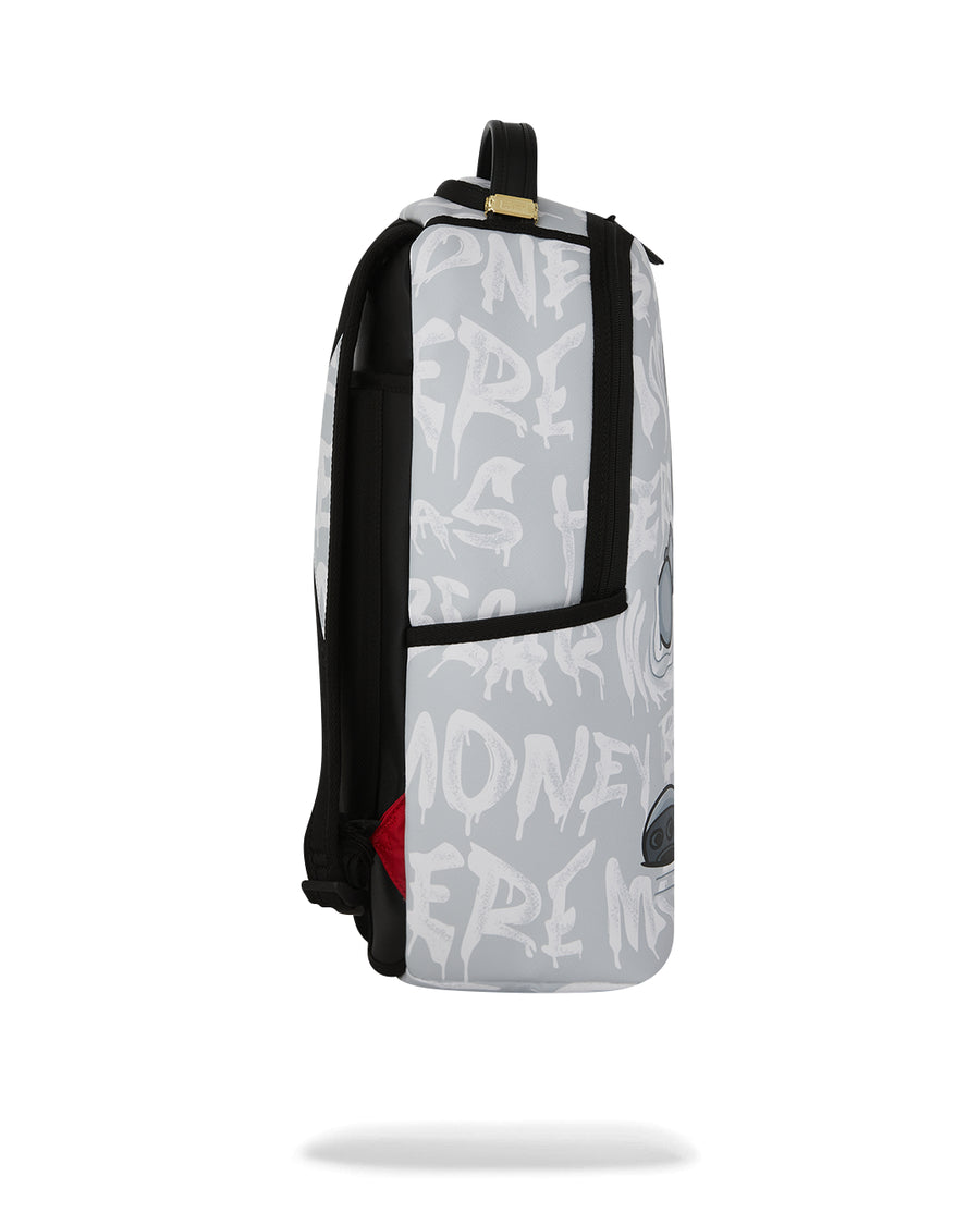 MONEY BEAR GRAFFITI FLOAT BACKPACK