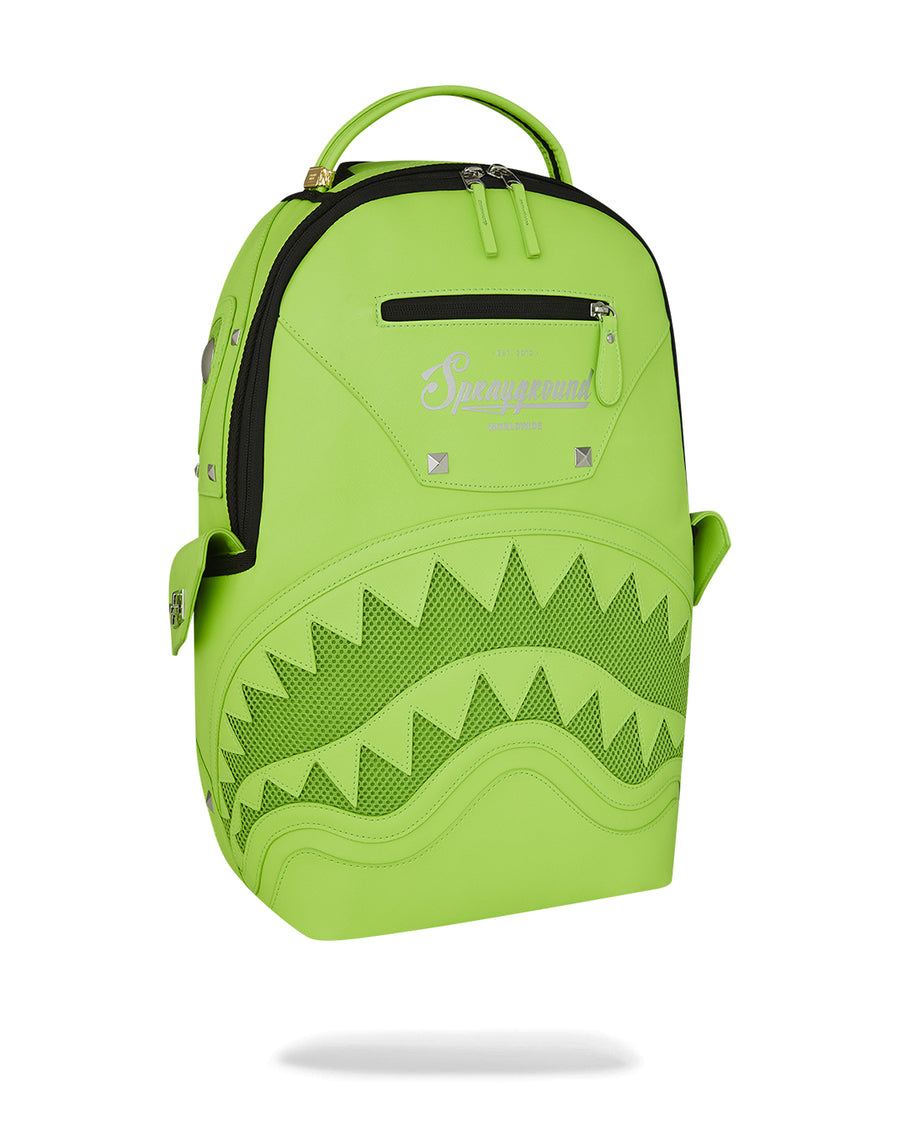 GREEN MEANIE BACKPACK
