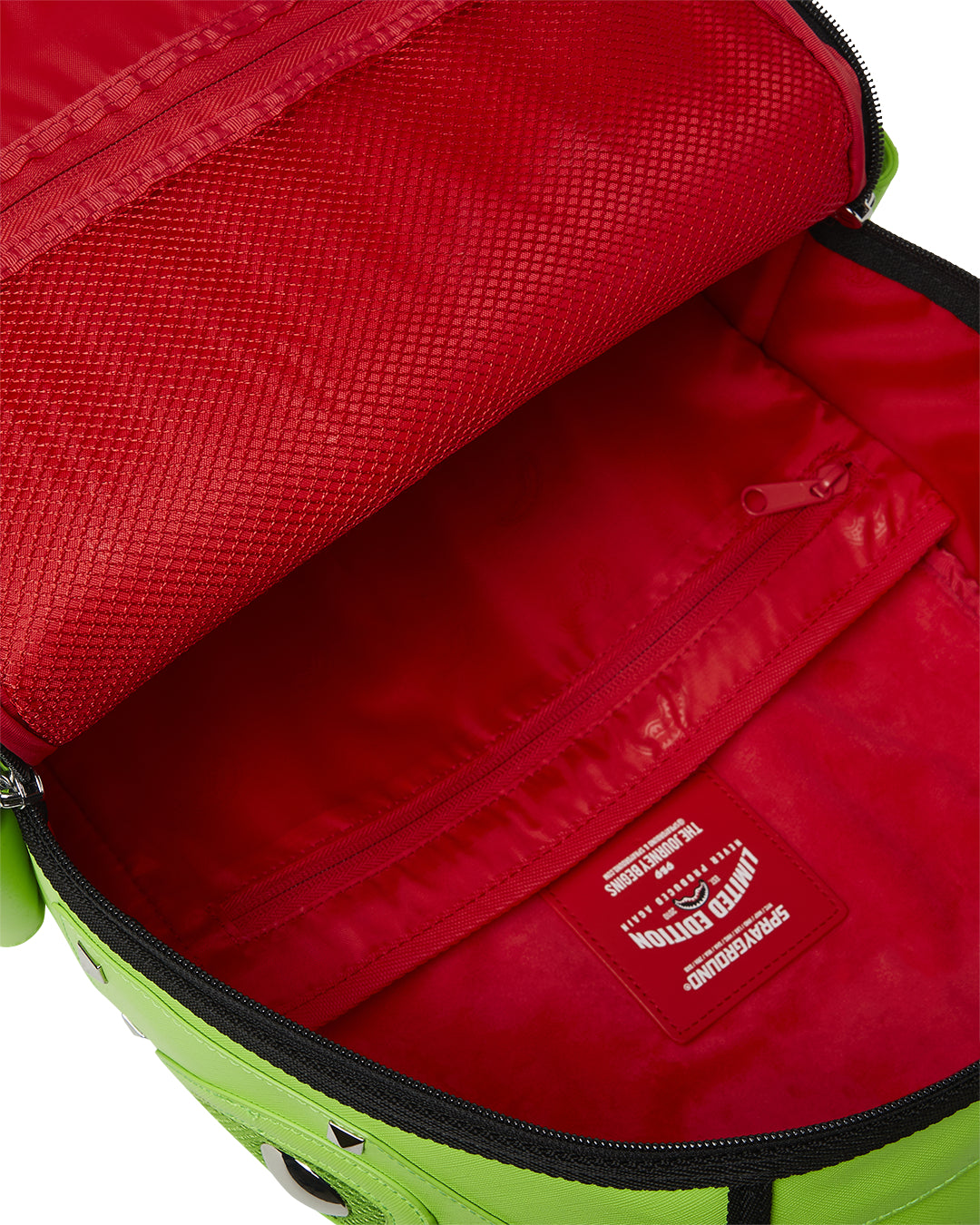 GREEN MEANIE BACKPACK