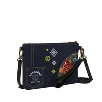 EVISU STYLE CROSSOVER CLUTCH