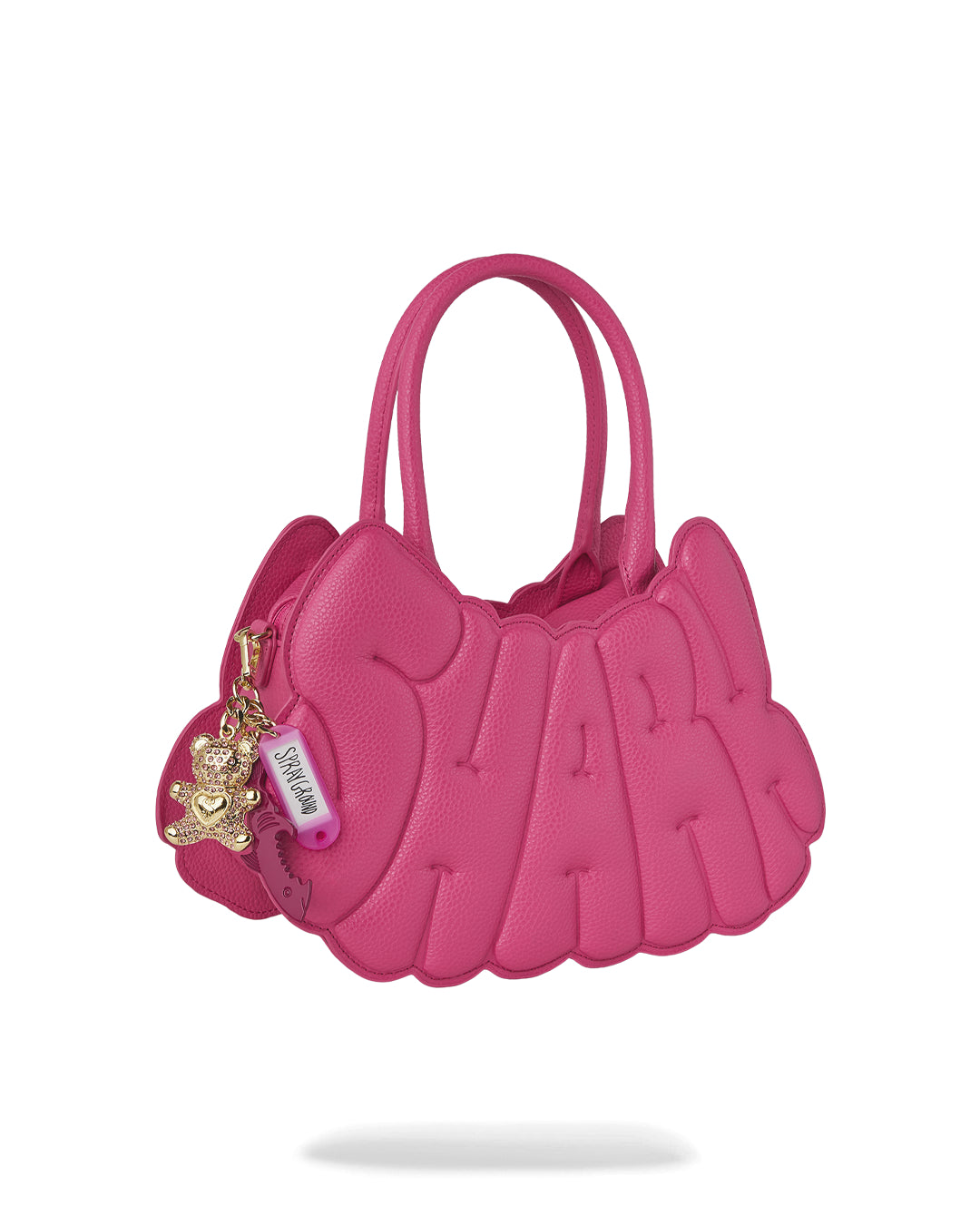 SHARK BUBBLE HANDBAG HOT PINK