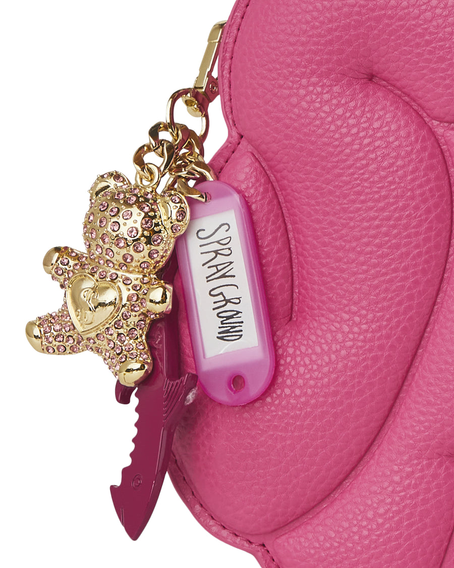 SHARK BUBBLE HANDBAG HOT PINK
