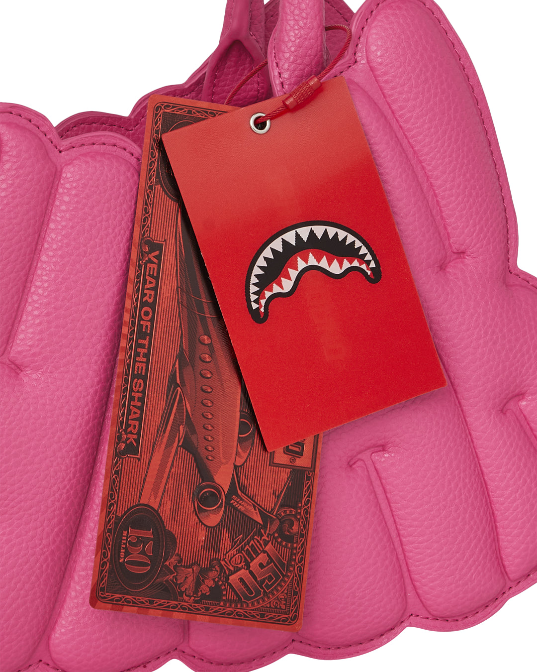 SHARK BUBBLE HANDBAG HOT PINK