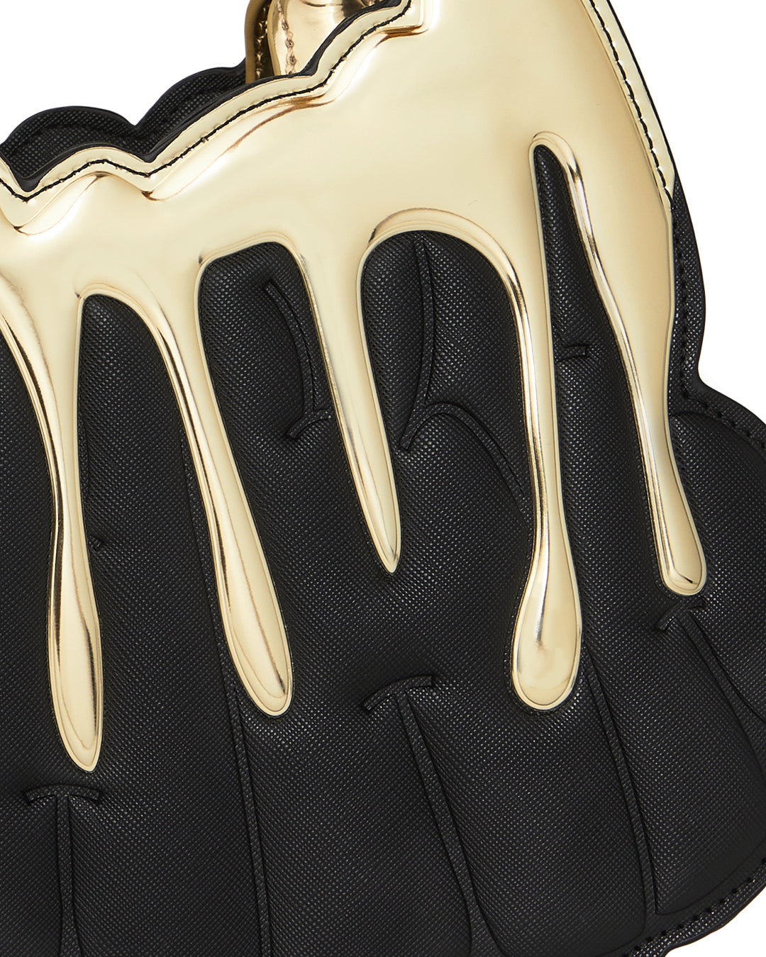 GOLD AND DANGEROUS SHARK HANDBAG