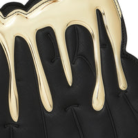 GOLD AND DANGEROUS SHARK HANDBAG