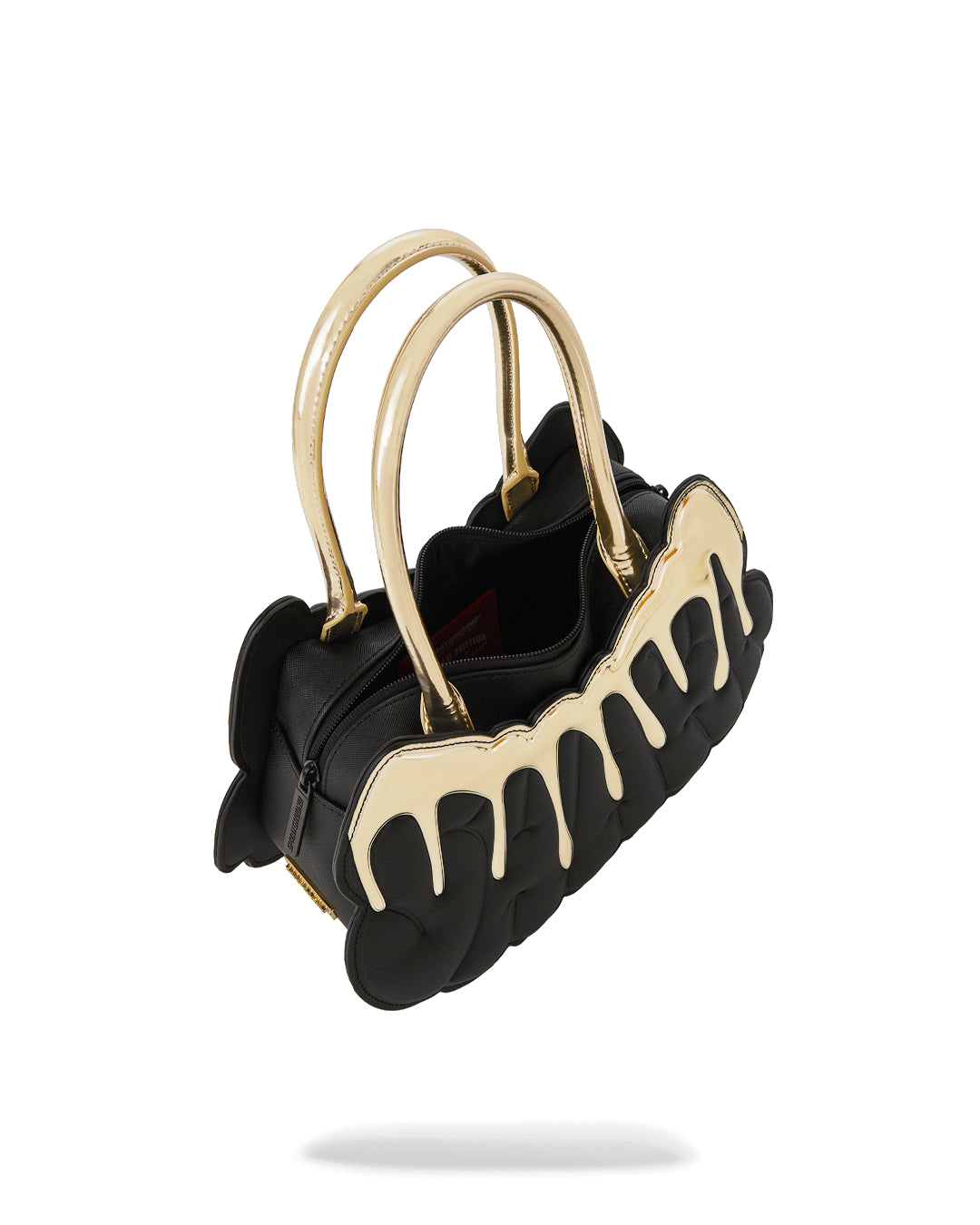 GOLD AND DANGEROUS SHARK HANDBAG