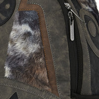 FOUNDATION DAYS FUR COAT SHARK BACKPACK
