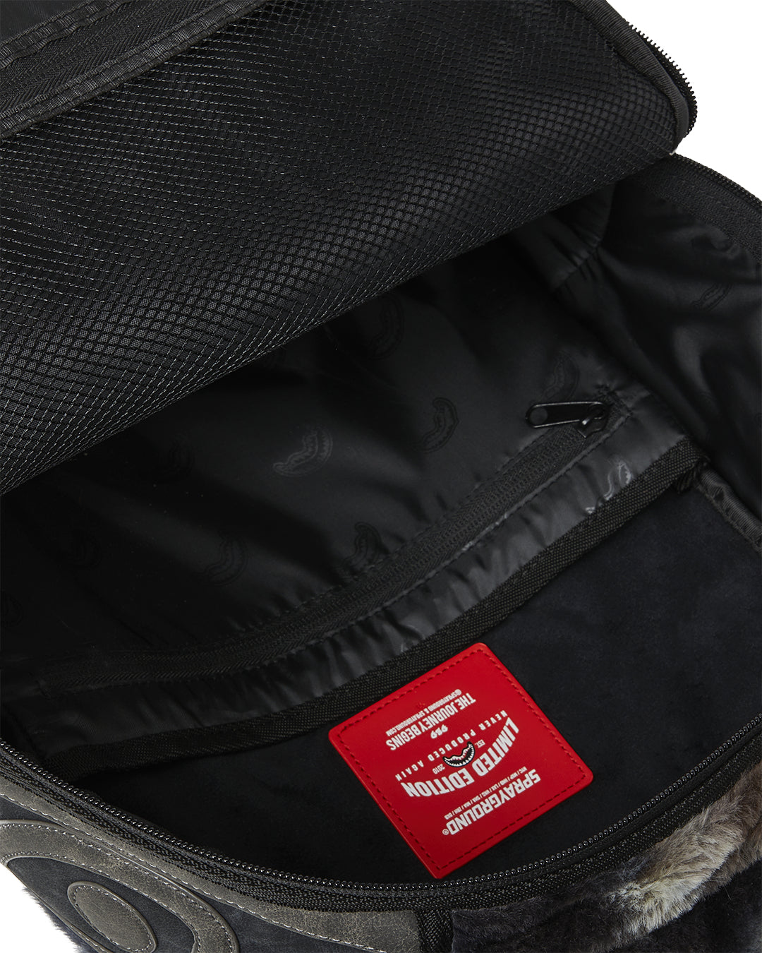 FOUNDATION DAYS FUR COAT SHARK BACKPACK