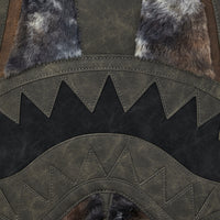 FOUNDATION DAYS FUR COAT SHARK BACKPACK
