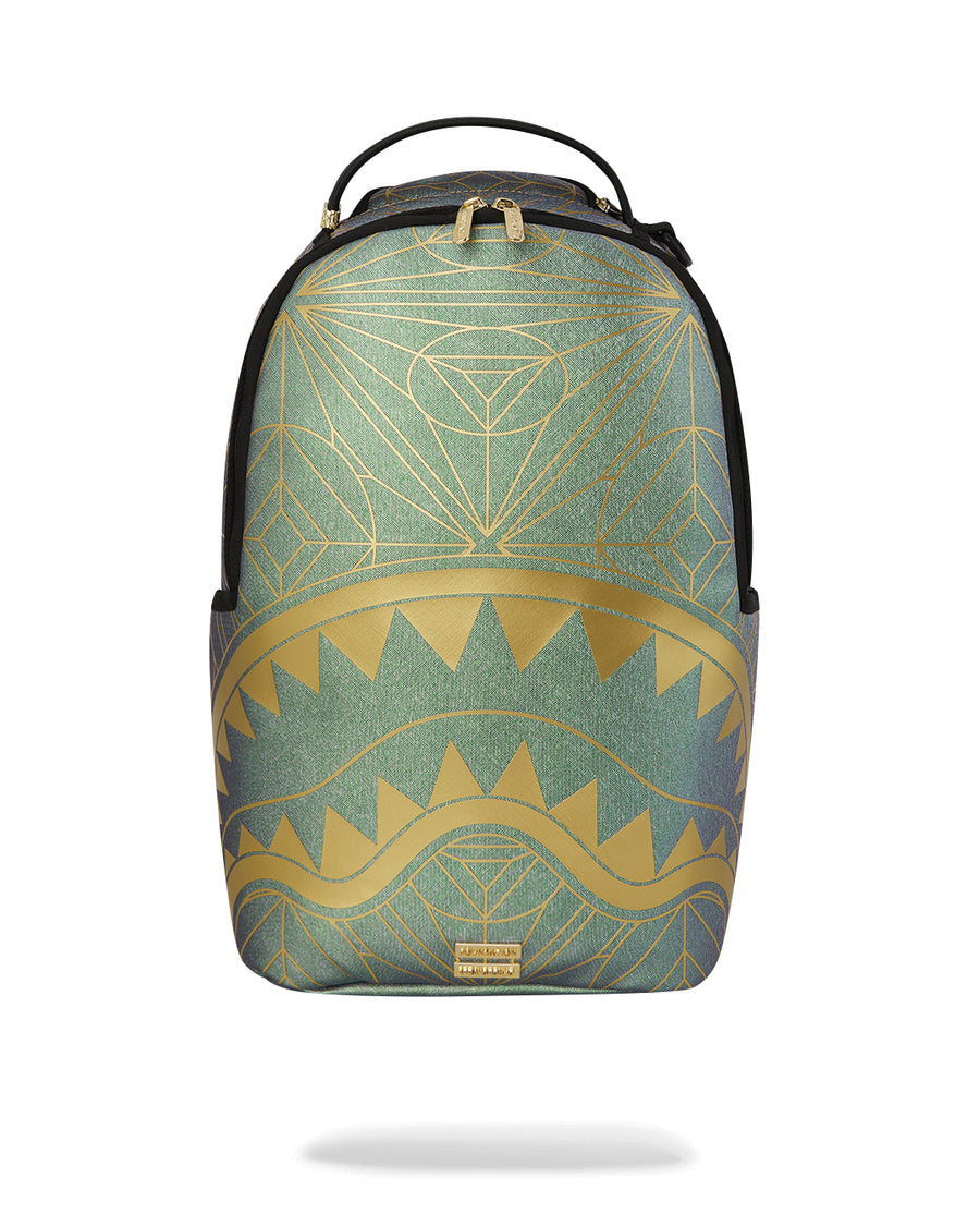 FOUNDATION CRYSTAL IRIDESCENT SHARK BACKPACK