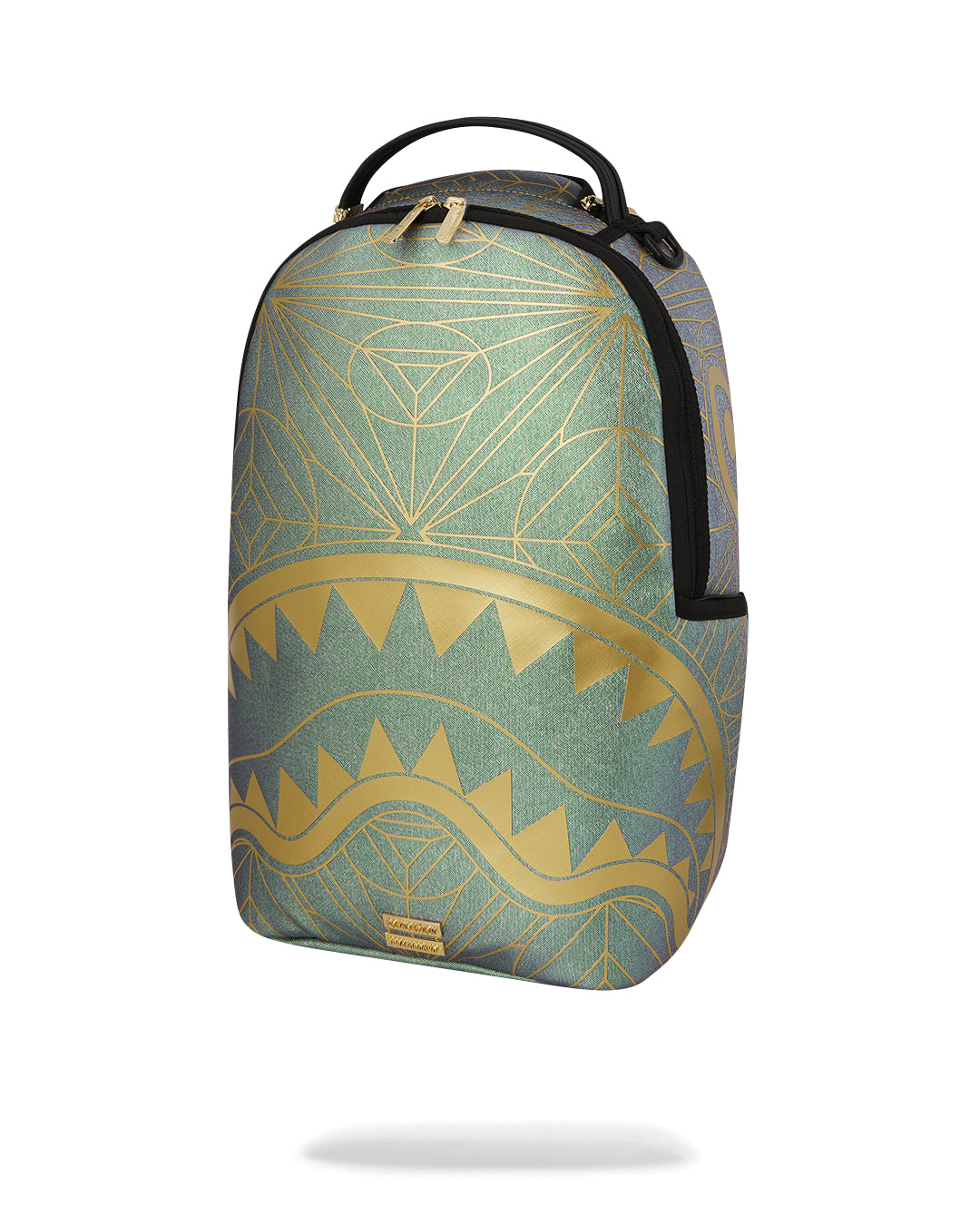 FOUNDATION CRYSTAL IRIDESCENT SHARK BACKPACK