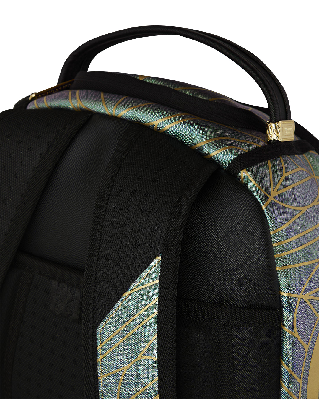 FOUNDATION CRYSTAL IRIDESCENT SHARK BACKPACK