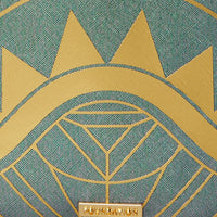 FOUNDATION CRYSTAL IRIDESCENT SHARK BACKPACK