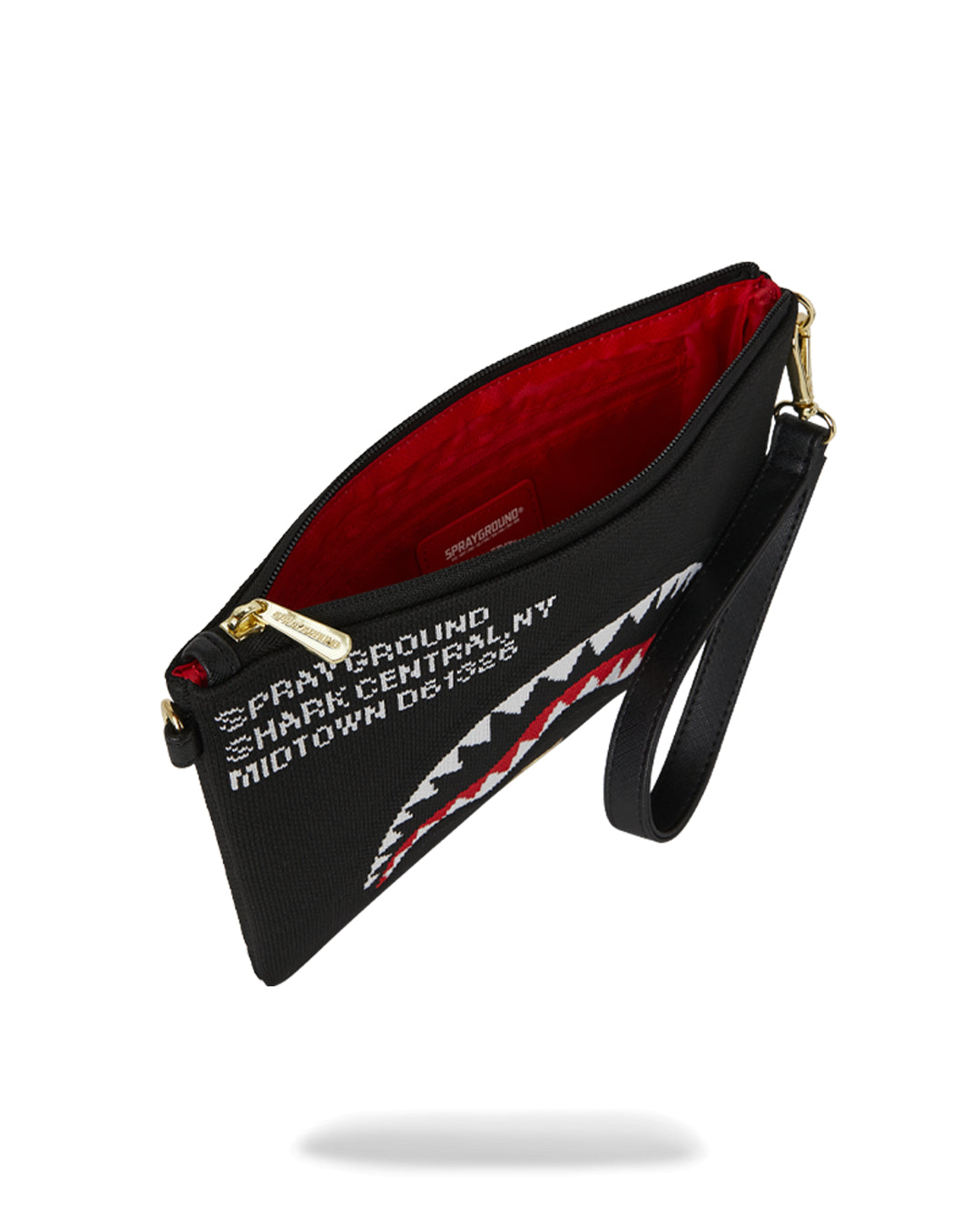 SHARK CENTRAL KNIT CROSSOVER CLUTCH