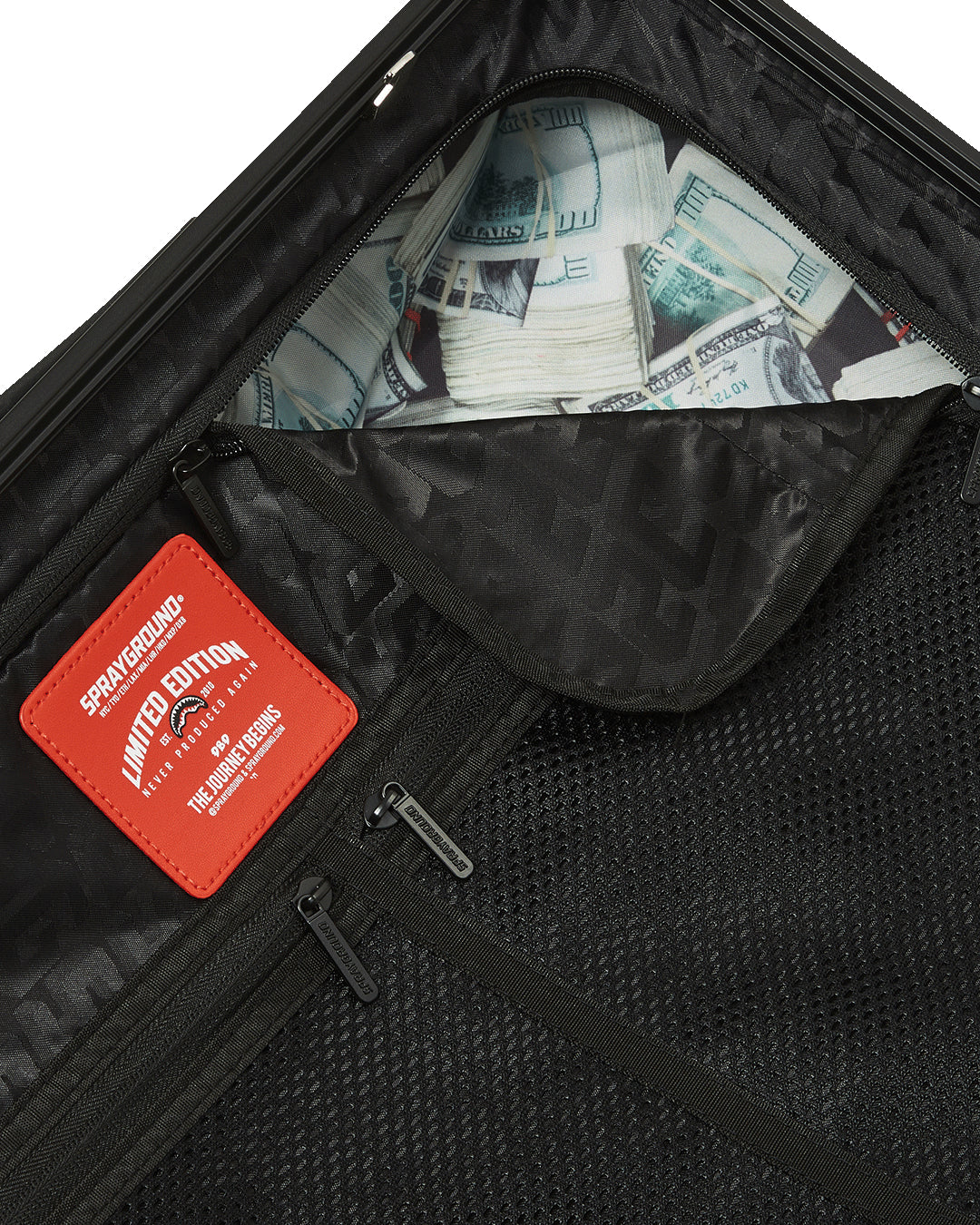 SPRITZ BLACK CARRY-ON LUGGAGE