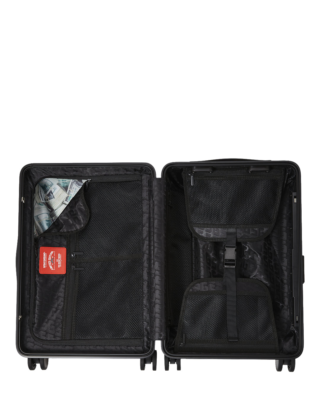 SPRITZ BLACK CARRY-ON LUGGAGE