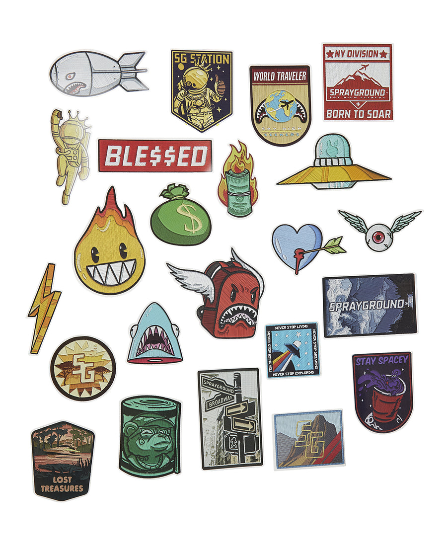 CARGO PATCHES FULL-SIZE LUGGAGE