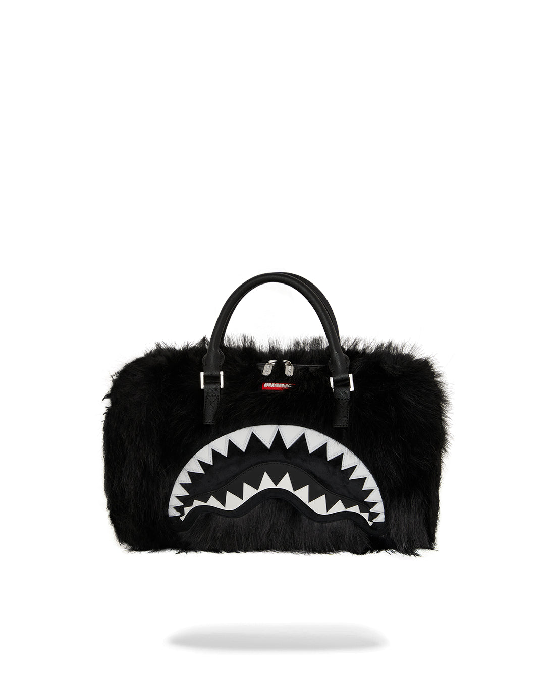 FUR CRAY BLACK MINI DUFFLE