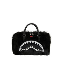 FUR CRAY BLACK MINI DUFFLE
