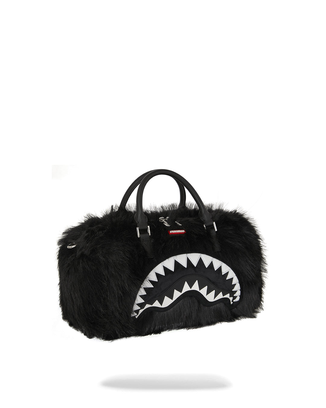FUR CRAY BLACK MINI DUFFLE