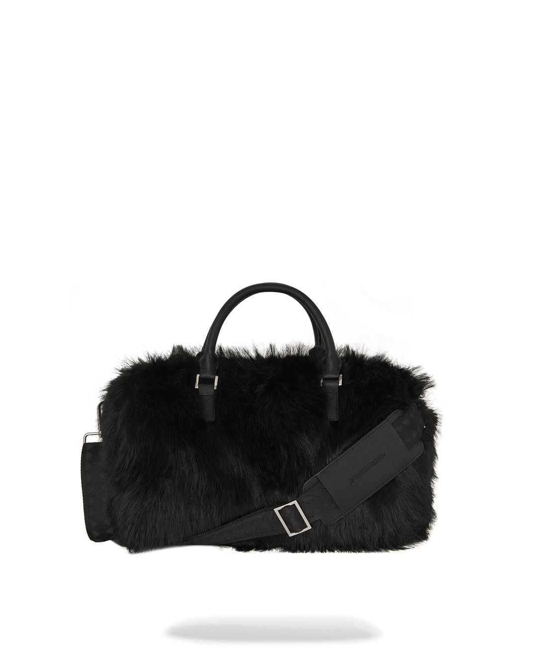 FUR CRAY BLACK MINI DUFFLE