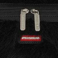 FUR CRAY BLACK MINI DUFFLE