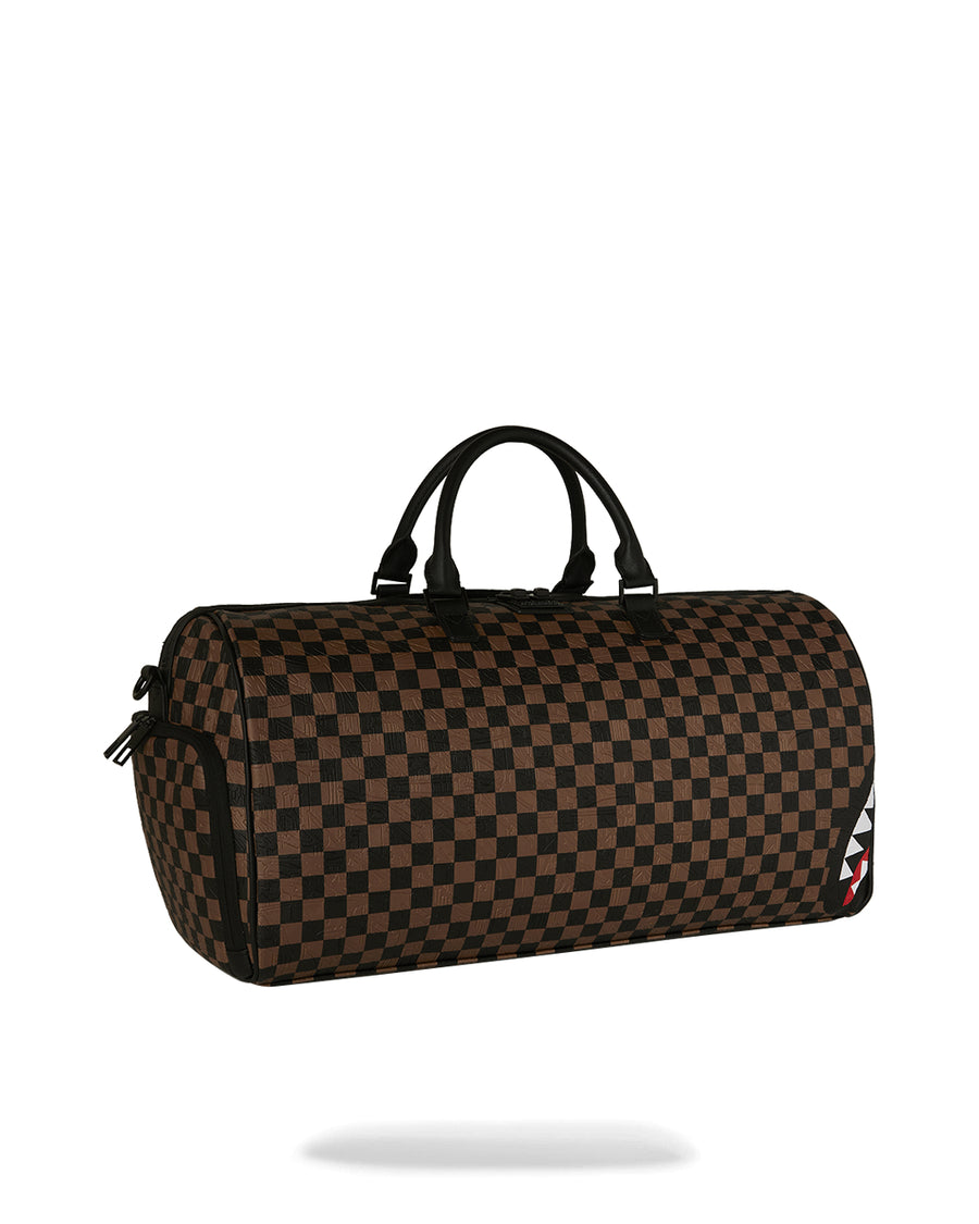 CHECK 2 EMBOSS DUFFLE