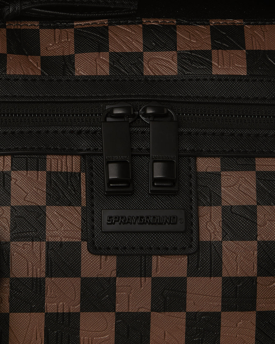 CHECK 2 EMBOSS DUFFLE