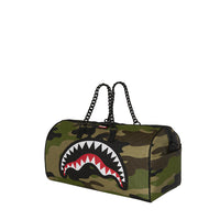 WOODLAND CAMO CHECK CHAIN DUFFLE