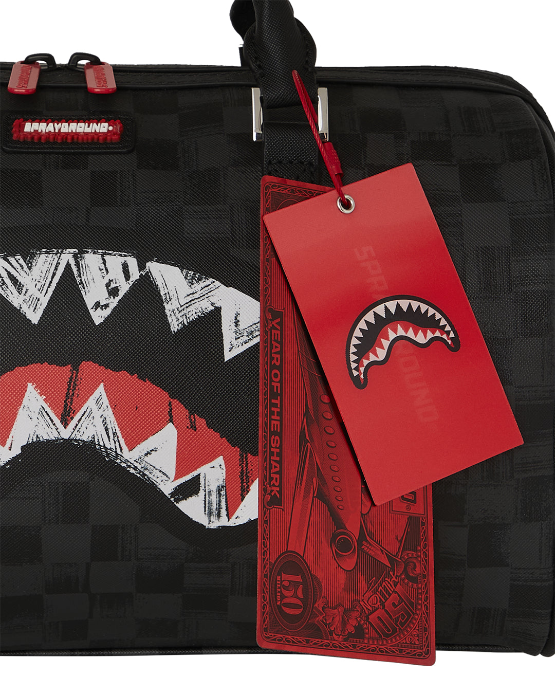SCRIBBLE SHARK MINI DUFFLE