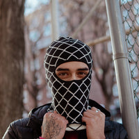 CHAINLINK KNIT SKI MASK