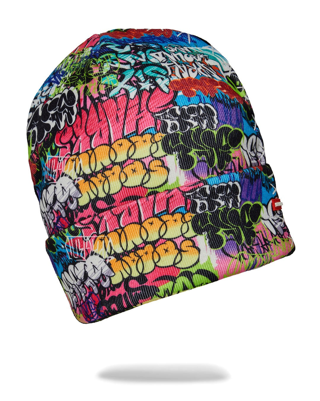 SPLIT KNIT GRAFF BEANIE