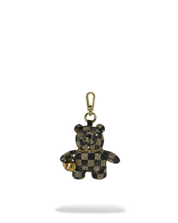 GOLD AND DANGEROUS BEAR CUB KEYCHAIN