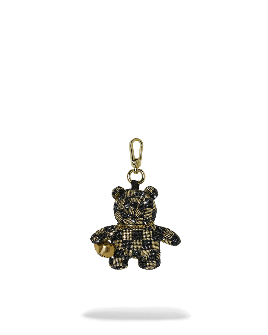 GOLD AND DANGEROUS BEAR CUB KEYCHAIN