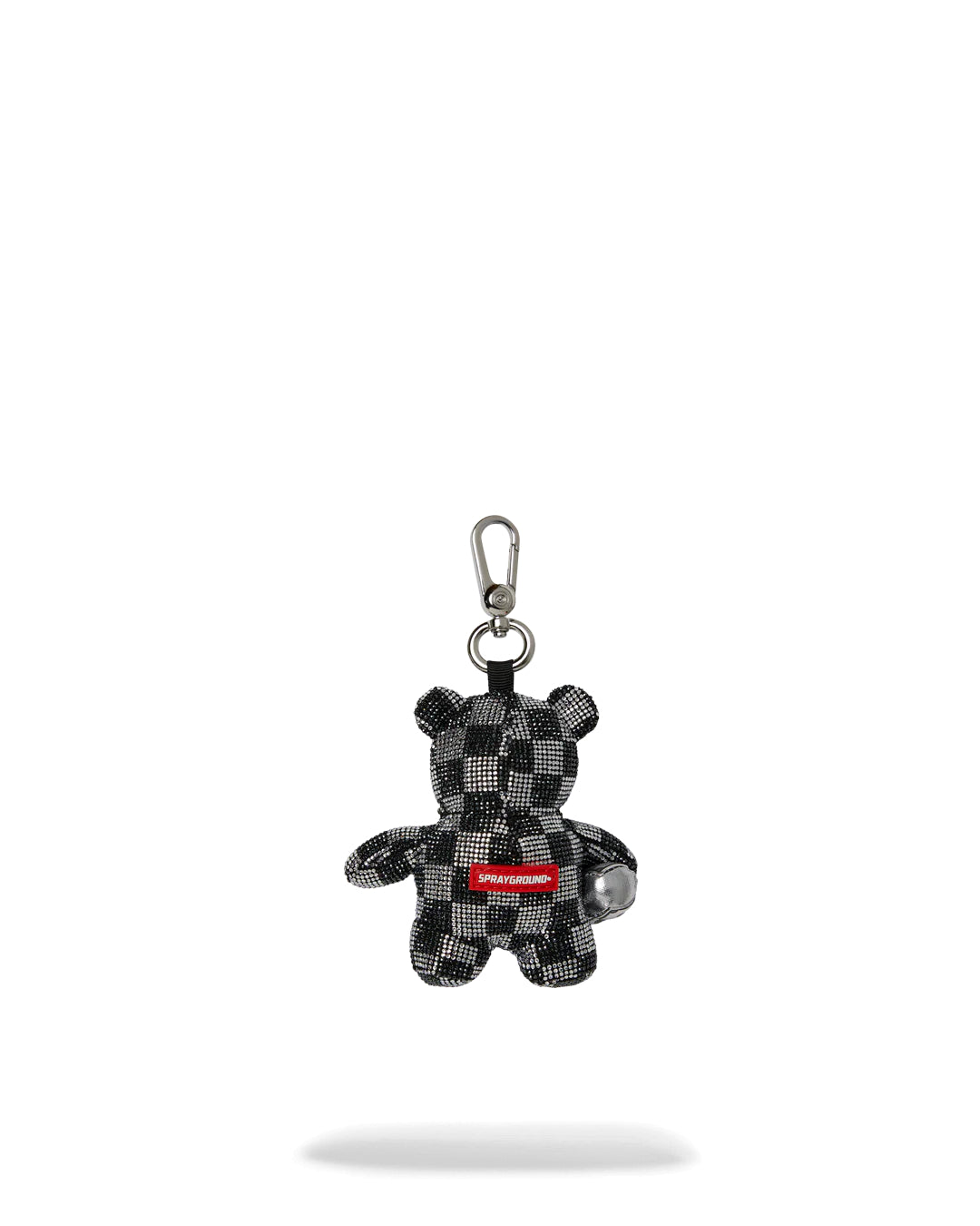 GOLD DIAMOND TEAR BEAR CUB KEYCHAIN