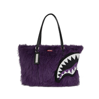 FUR CRAY PURP TOTE