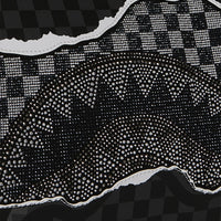 GOLD DIAMOND TEAR TORTUGA TOTE